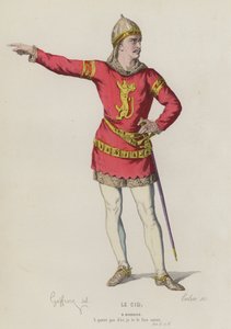 Corneille, El Cid, Acto II, Escena II de French School