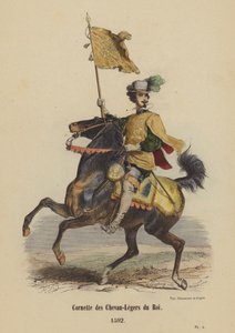 Corneta de los Chevau-Legers del Rey, 1592 de French School