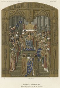 Coronación de Carlos VI de French School