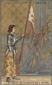 Coronación del Rey Carlos VII de Francia en Reims, 1429 de French School