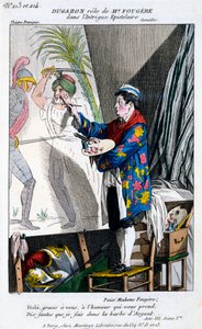 Traje para Dugazon en el papel de Monsieur Fougère en L
