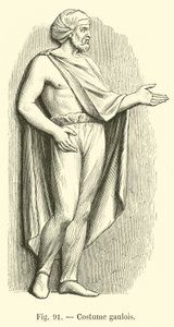 Traje galo de French School