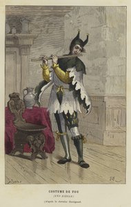 Traje de bufón, siglo XVI de French School