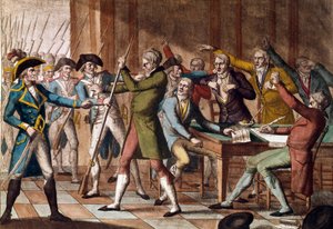 Golpe de Estado del 18 de fructidor (4 de septiembre de 1797). de French School