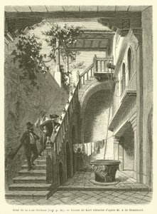 Patio de la casa Goldoni de French School