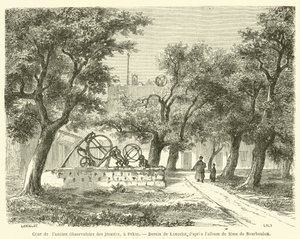 Patio del antiguo Observatorio de los jesuitas, en Pekín de French School