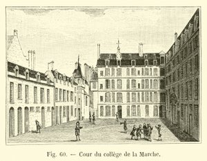 Patio del colegio de la Marche