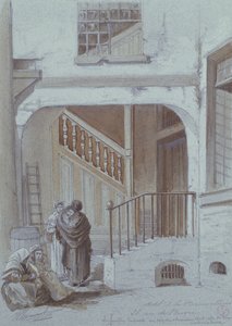 Patio y laboratorio de la marquesa de Brinvilliers, 28 rue de Bievre, París