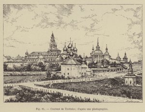 Convento de Troitzko de French School