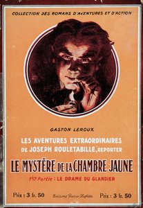 Portada del libro “Le mystere de la chambre jaune”