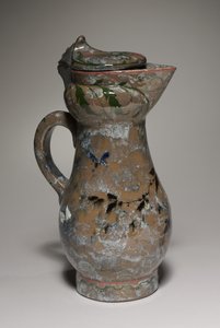 Jarra cubierta, hecha por Haviland Factory en Auteuil, Francia, decorada por Charles Midoux, 1878-1882 de French School