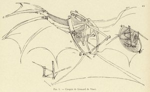 Croquis de Leonardo da Vinci