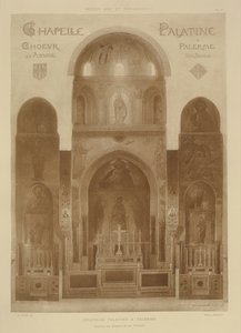 Sección Transversal del Extremo Este de la Capilla Palatina, Palermo, Sicilia, de Fragments d
