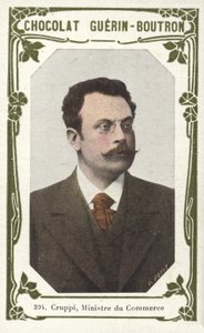 Cruppi, Ministro de Comercio de French School