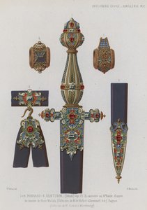 Daga y cinturón de French School