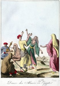Danza de las Almies en Egipto. 1811 de French School