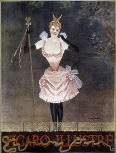 Bailarina - portada de "Figaro Illustrated", s.f.