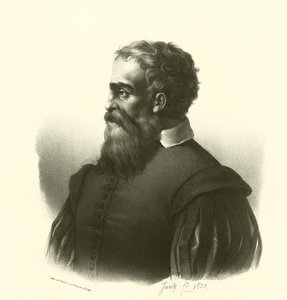 Daniele da Volterra, retrato (grabado) de French School