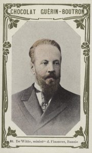 Ministro de Finanzas De Witte, Rusia de French School