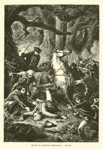 Muerte del General Braddock de French School