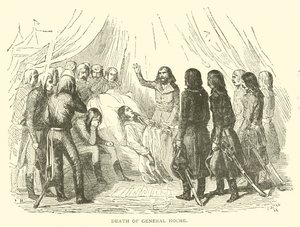 Muerte del general Hoche (grabado)