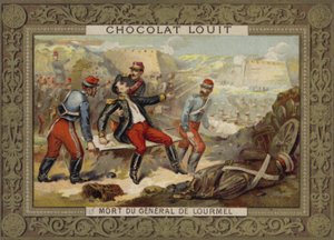 Muerte del General Lourmel, Batalla de Inkerman, Guerra de Crimea, 1854