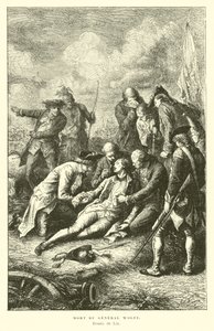 Muerte del General Wolfe, 1759 de French School