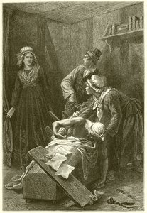 Muerte de Marat de French School