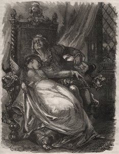 Muerte de Paolo y Francesca: la esposa de Francesca Da Rimini de French School