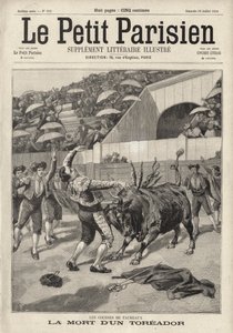 Muerte del torero español El Tito, Perpiñán, Francia de French School