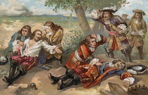Muerte de Turenne (Henri de la Tour d