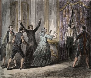 Muerte de Louis Henri Joseph de Bourbon, Príncipe de Condé (Louis VI Henry de Bourbon Condé) - Muerte del Príncipe de Condé (Louis VI Henry de Bourbon Condé) de French School