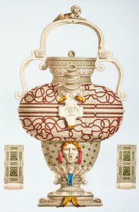 Botella decorada para beber perteneciente a Enrique II de Francia, 1873 de French School