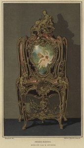 Serre-bijoux decorado por Joseph Emmanuel Zwiener, siglo XIX