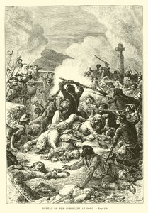 Derrota de los corsos en Golo de French School