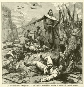 Derrota de los italianos en la Batalla de Amba Alagi, Primera Guerra Italo-Etíope de French School