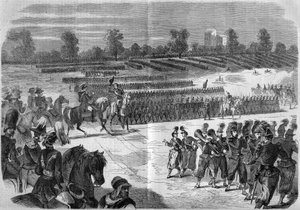 Desfile militar, París de French School