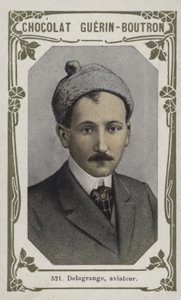 Delagrange, aviador de French School