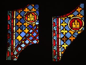 Paneles heráldicos, ex Ste Chapelle