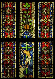 La Crucifixión, originalmente de la iglesia de los Franciscanos en Colmar?