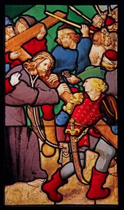 Vía Crucis; ex Chapelle en el Hotel Cluny de French School