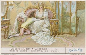 El caballero de la rosa de French School