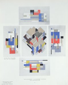 Diseño para un Hotel Particulier, ilustración en "L