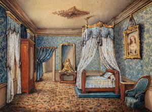 Diseño de dormitorio de French School