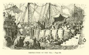 Destrucción del té de French School