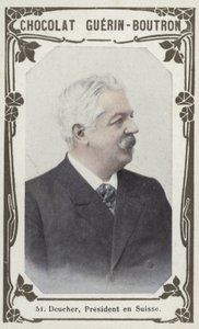 Deucher, Presidente de Suiza de French School