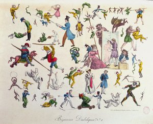 Rarezas diabólicas, 1823 de French School