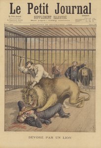 Devorado por un león