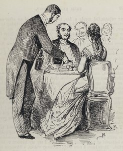 Hora de la cena en París de French School
