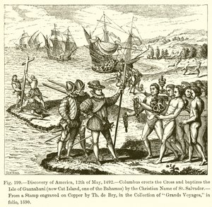 Descubrimiento de América, 12 de mayo de 1492 de French School